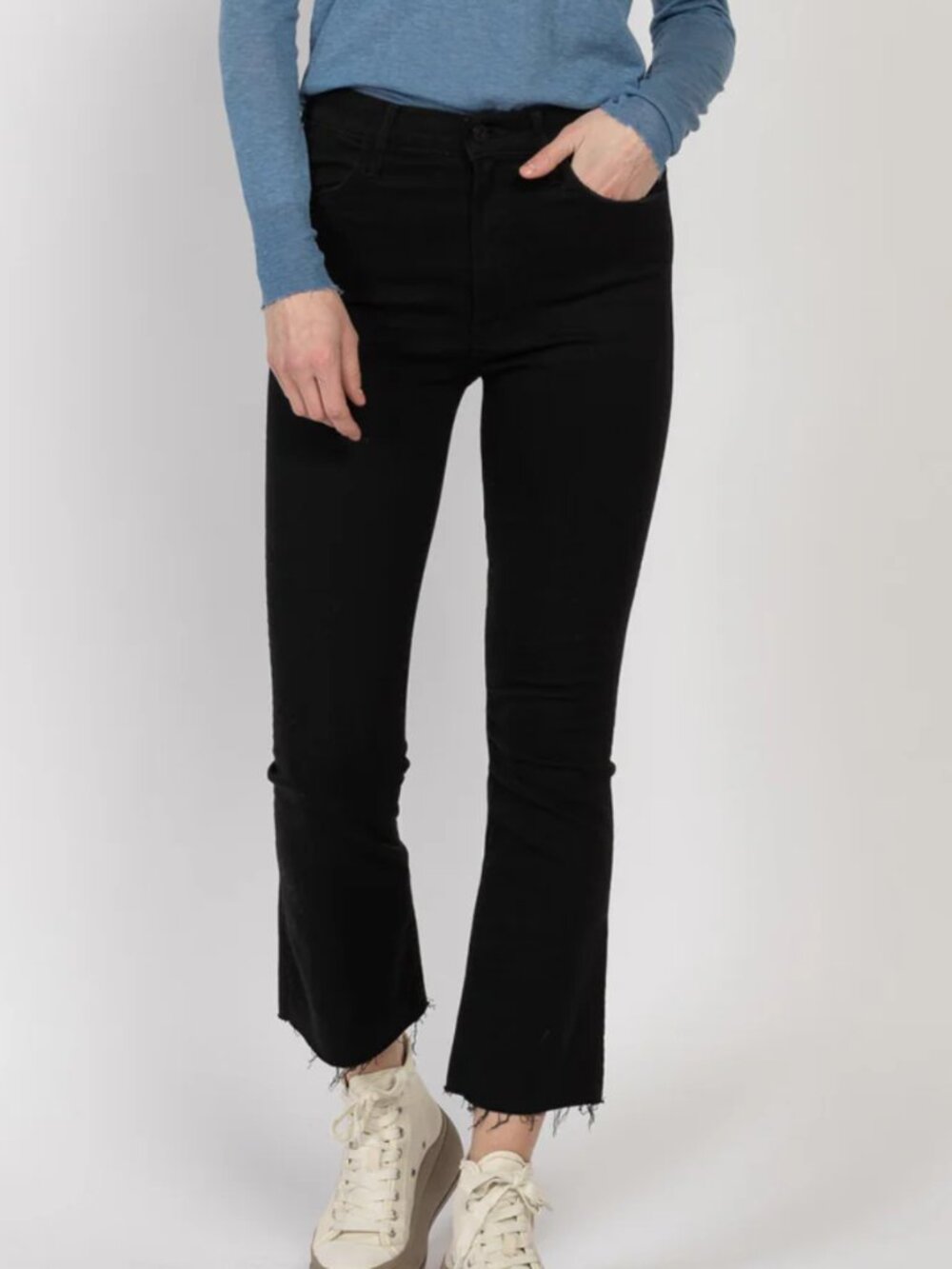 LIKE BRAND NEW - MOTHER Hustler Ankle Fray from REVOLVE - 23
